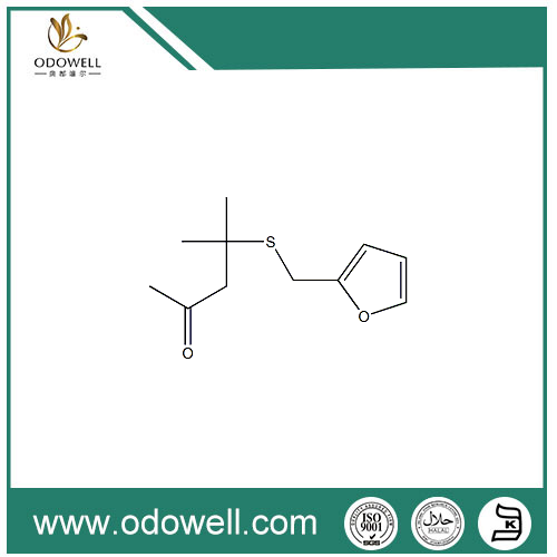 4 - ((2-furyylimetyyli) tio) -4-metyylipentan-2-oni