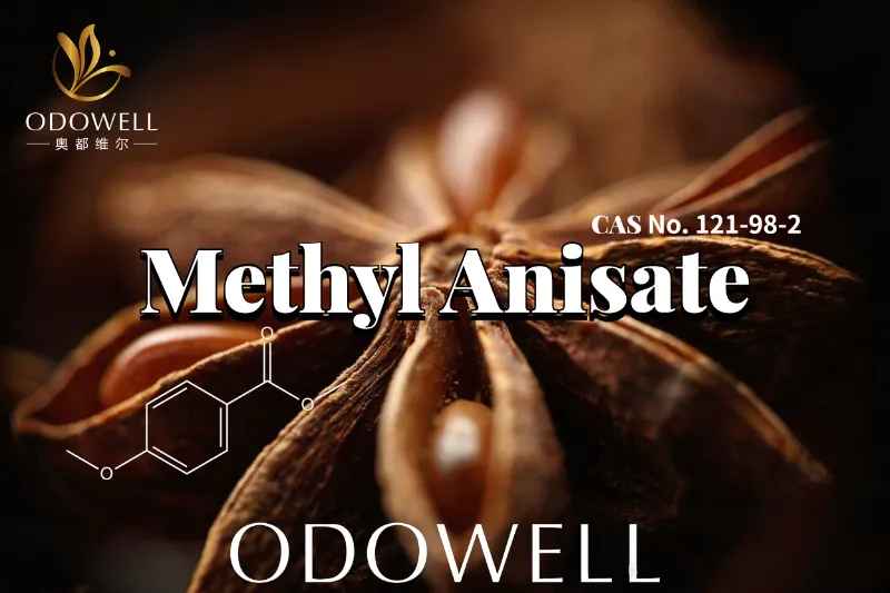 ​ODOWELL suosittelee metyylianisaattia makean anisisen ja vaniljan kaltaisiin tuoksusovelluksiin