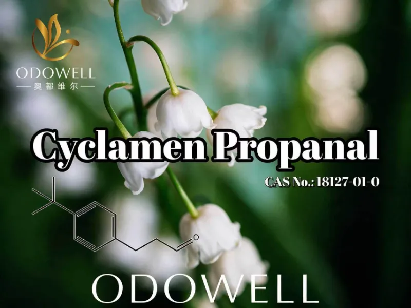 ​ODOWELL suosittelee Cyclamen Propanalia tuoreiden kukka- ja muguet-tuoksusovellusten käyttöön