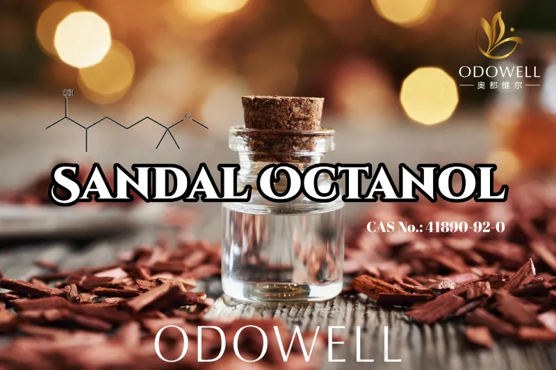 ​ODOWELL suosittelee Sandal Octanolia puhtaaseen santelipuu- ja kukka-puutuoksukäyttöön